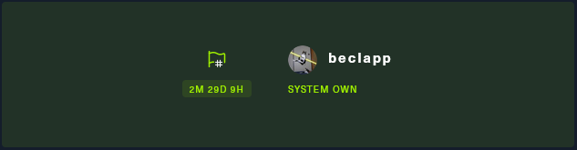 SYSTEM OWN